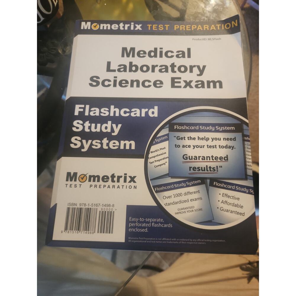 New ASCP Medical Laboratory Science Exam Flashcards Study System Open BOX